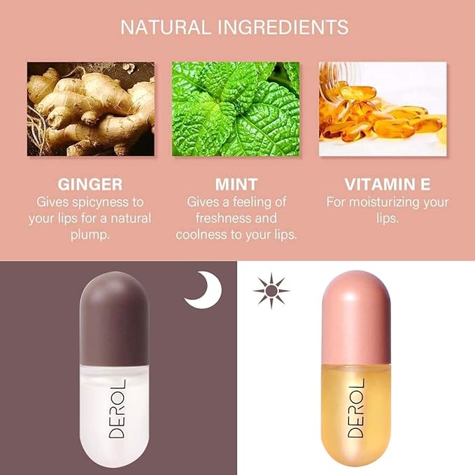 Lip Plumper Set, Day and Night All