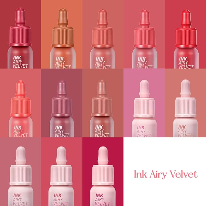 Peripera Ink Airy Velvet (0.14 fl oz, 14 Rosy Pink)