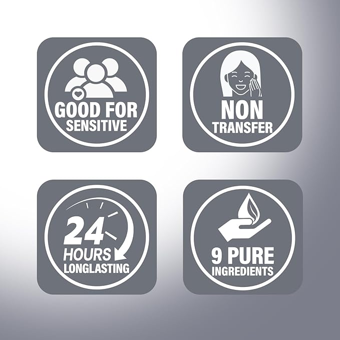 CARSLAN 2.0 Black Magnet Soft Focus Powder, Waterproof Translucent Pressed Setting Powder, 24H Longlasting Talc-Free Face Powder, Oil Control Compact Makeup,03 Blue Purple For Sensitive Skin, 0.28Oz