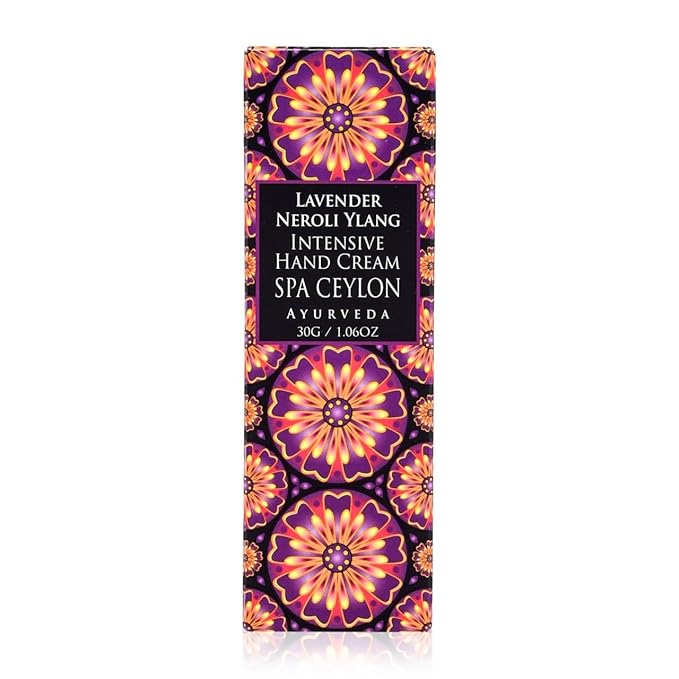SPA CEYLON LAVENDER NEROLI YLANG Intensive Hand Cream | Travel Size Moisturising Hand Cream | Vegan | 30g