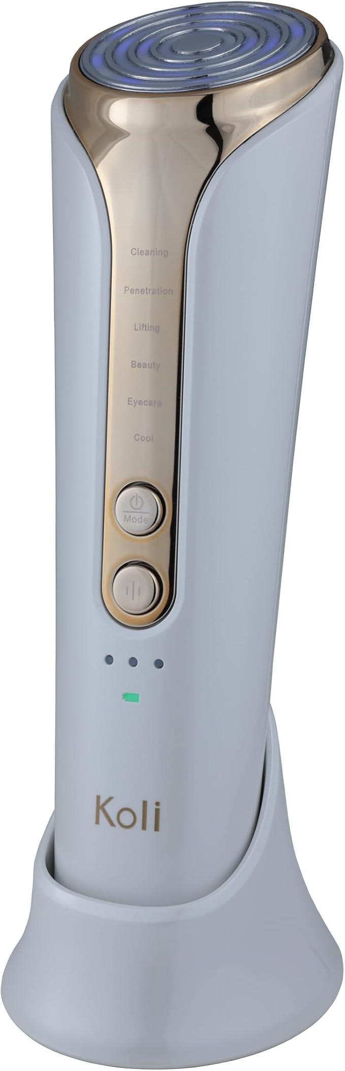 Skin Firming Facial Device, 6-in-1 Beauty Device for Home Use, 5-Level Skin Rejuvenation and Toning Tool for a Radiant Glow