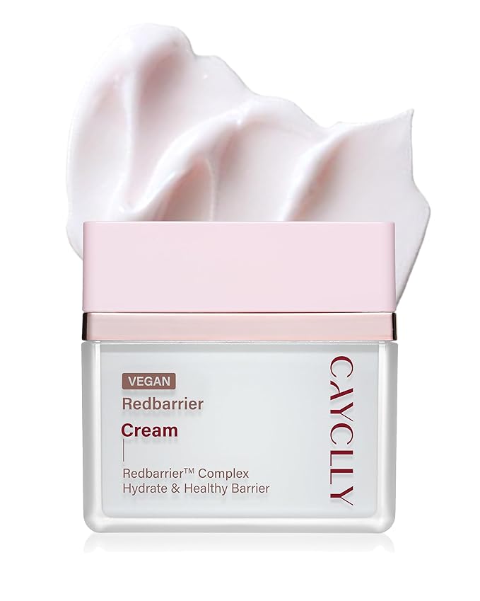 Redbarrier Cream | Anti-Aging Face Moisturizer with Peptides & Ceramides for Wrinkles & Skin Barrier Repair | Vegan Korean Skincare to Firm, Hydrate & Restore Radiance, 1.69 fl. oz.