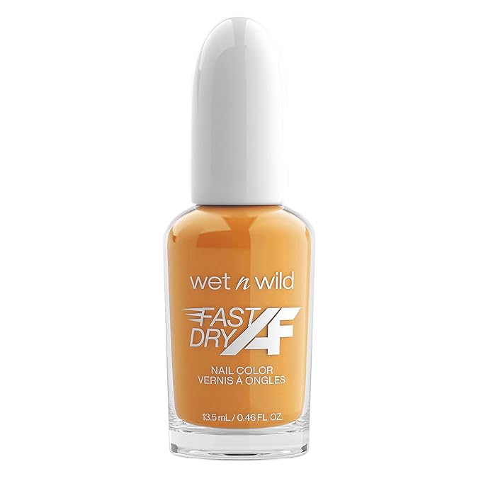 wet n wild Fast Dry AF Nail Polish, Quick 40 Second Dry Time, Long Lasting High-Shine - Potassium-Rich