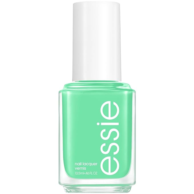 essie Salon-Quality Nail Polish, Vegan, Odd Squad, Green, Perfectly Peculiar, 0.46 fl oz
