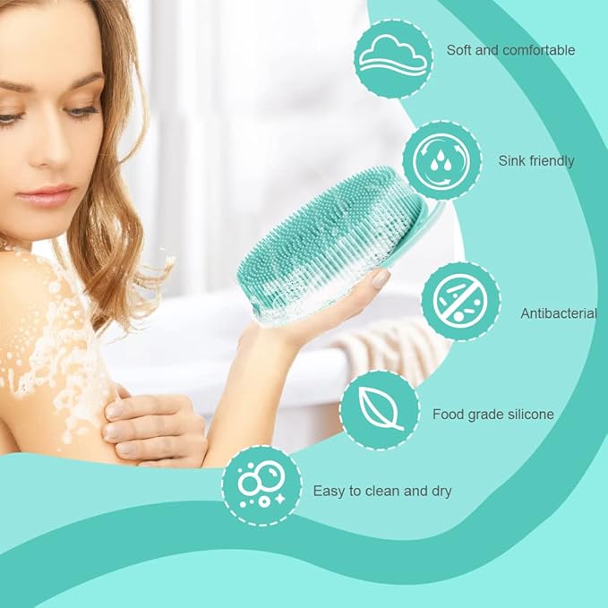 Soft silicone body scrubber 2