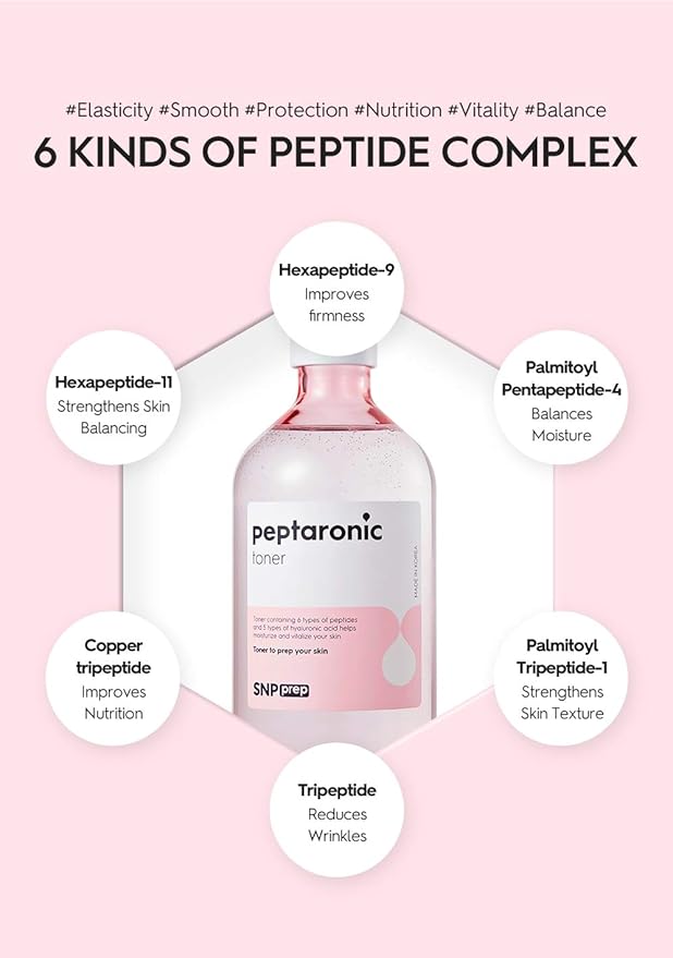 [K Beauty Snp] Peptaronic Toner & Serum