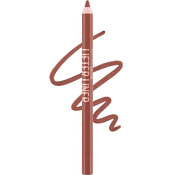MAYBELLINE Lifter Liner Lip Liner Pencil with Hyaluronic Acid, Player, 1 Count