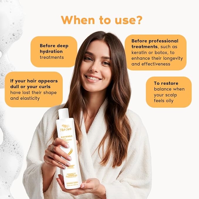 I Belli Capelli Venice Organic Keratin Hair Treatment Straightening, Smoothing Keratin 16.9 fl.oz + Deep Cleansing Shampoo 10 fl.oz- keratina Organica Sin Formol Para Alisar el Pelo - Complete Set