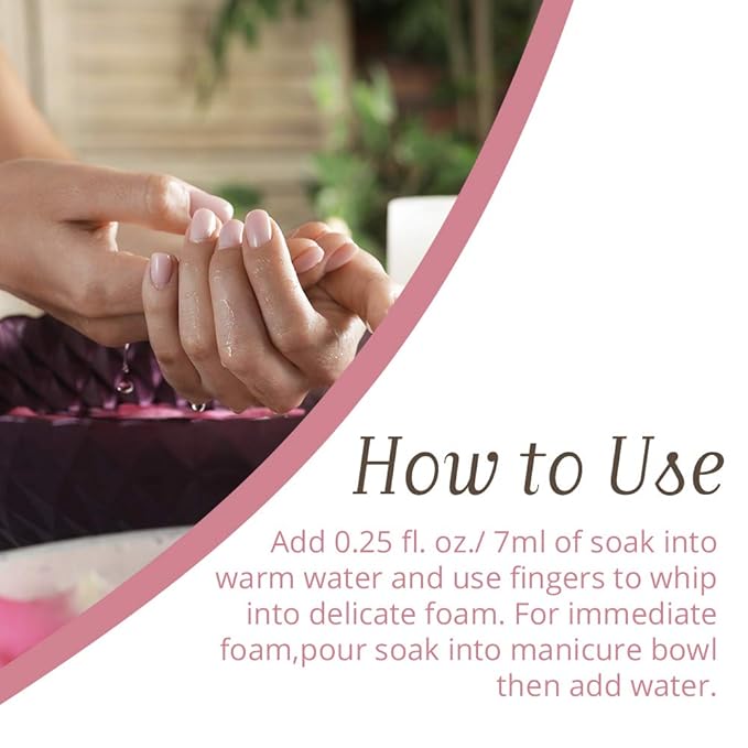 Gena Mani Spa Liquid Hand Soak | Softens, Moisturizes Hands, Nails, and Cuticles For Great Manicure Pre Treatment | Made in the USA |Grapefruit Scent |8 Oz