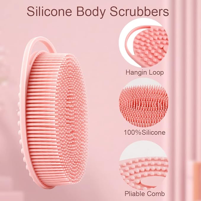 Soft silicone body scrubber 2