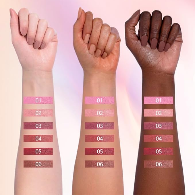 evpct Maroon Wine Red Matte Creamy Lipstick for Women, Long Lasting Waterproof Velvet Lipstick, Lip Stick Crayon Buildable Blendable Creamy Color, Longwear Lip Makeup Cruelty-free 24 hours original 03