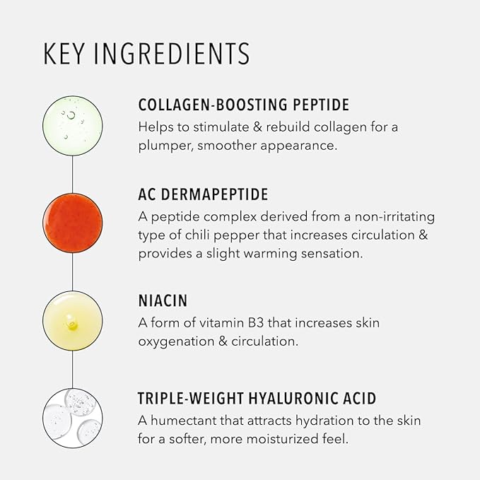 HydroPeptide Perfecting Gloss, Lip Plumping Gloss & Hydrating Treatment, Volumizing Collagen-Boosting Enhancer with Hyaluronic Acid & Peptides, Nude Pearl, 0.13 Ounce