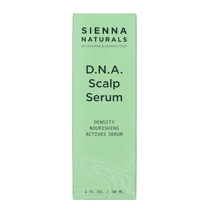 Sienna Naturals - D.N.A. Scalp Serum – Hair Growth Serum for Thinning Hair, Scalp Repair & Strength – Nourishing, Active Treatment for Scalp Health with Biotin & Rosemary– 1 oz