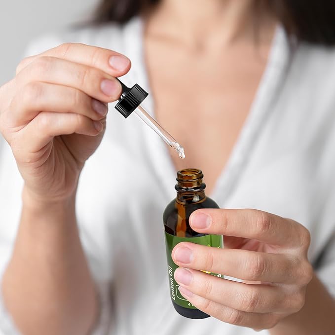 Lemon Essential Oil for Hair Scalp Massage 100% Pure and Natural Massage Aromatherapy 4 Fl Oz 118ML