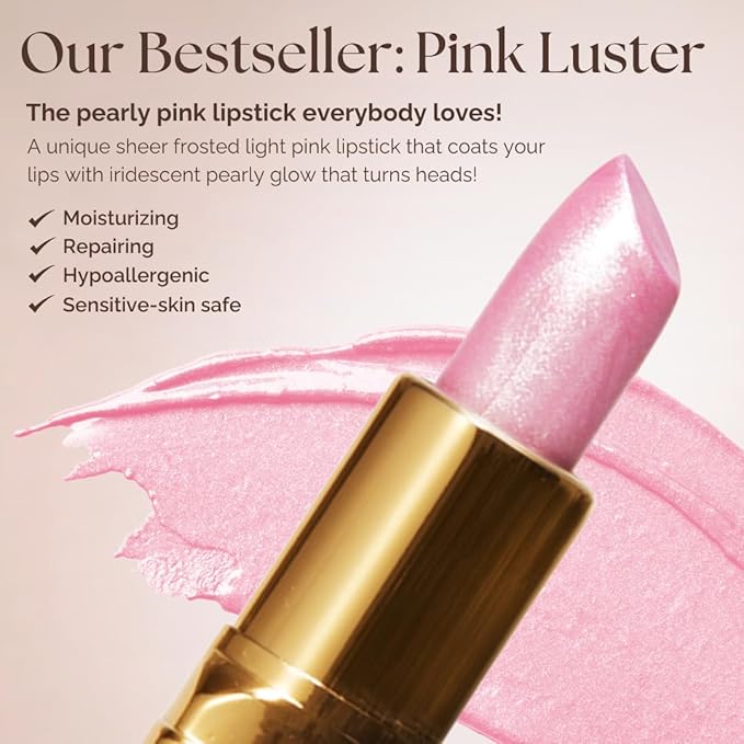 Essence Of Argan Lash Conditioner Mascara and Pink Lip Stick for Cracked and Dry Lips with Shea Butter, Jojoba & Aloe Vera