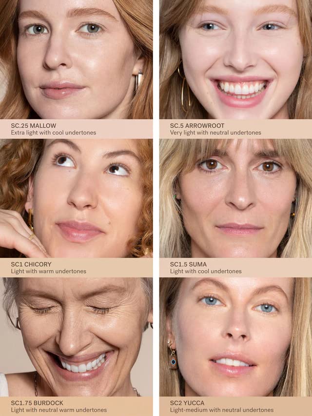 ILIA - True Skin Serum Concealer | Non-Comedogenic, Cruelty-Free, Vegan, Safe For Sensitive Skin, Reduces Appearance of Dark Circles + Blemishes (Chicory SC1, 0.16 oz | 5 ml)