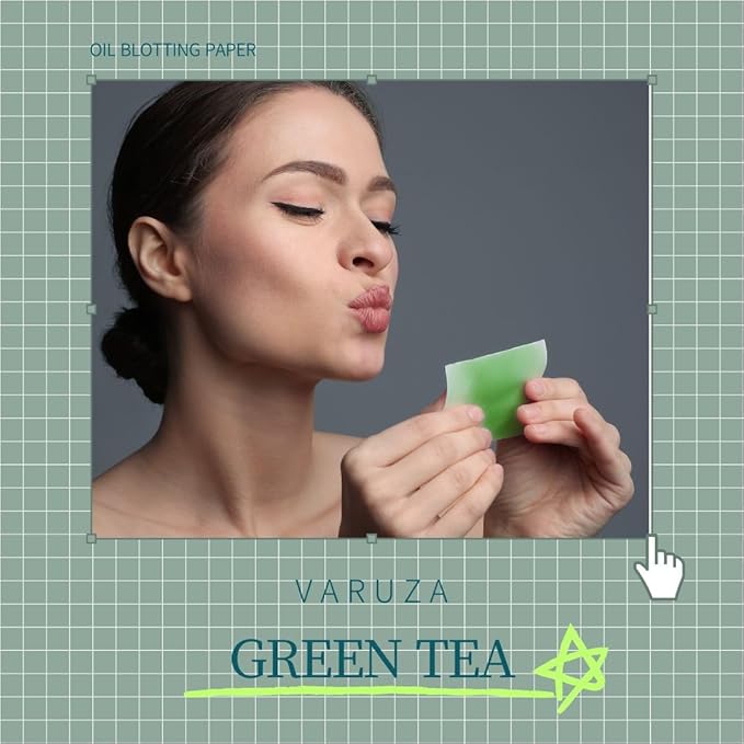 [400 Counts + Mirror Case] Green Tea Natural