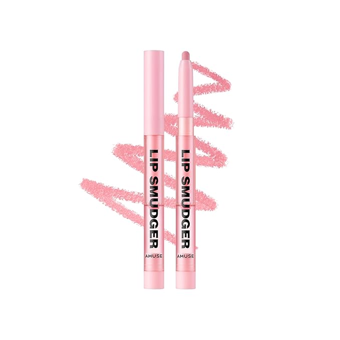 Amuse Seoul Lip Smudger (01 BOKSOONGA) | nude peach | lip liner, matte, creamy, soft, velvety, cruelty-free, lipcare, long-lasting, multiuse, vegan