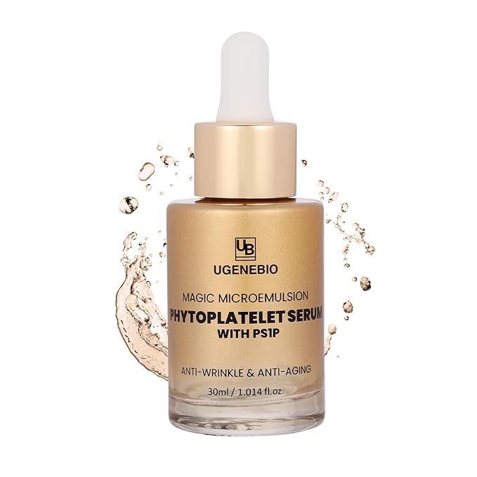Phytoplatelet Serum – Antioxidant, Hydrating K-Beauty Skincare - Advanced Anti-Wrinkle Treatment with PS1P, Niacinamide & Vitamin C