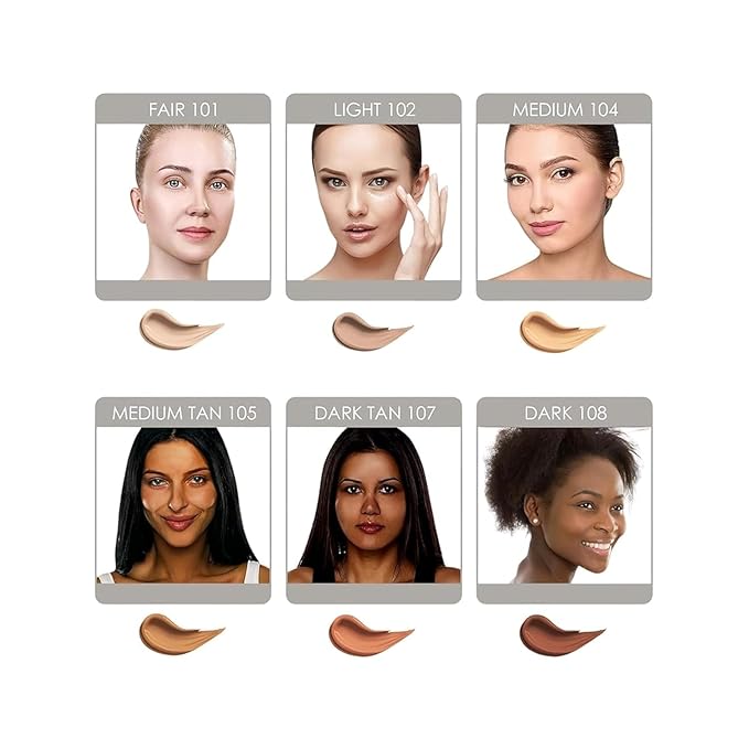 Bellaterra Cosmetics BB Cream – Tinted Moisturizer & Mineral Foundation Makeup, Dark 107 – Lightweight, Oil-Free, Buildable Coverage, Matte Finish, Anti-Aging Concealer, Clean Beauty, 1.69 oz