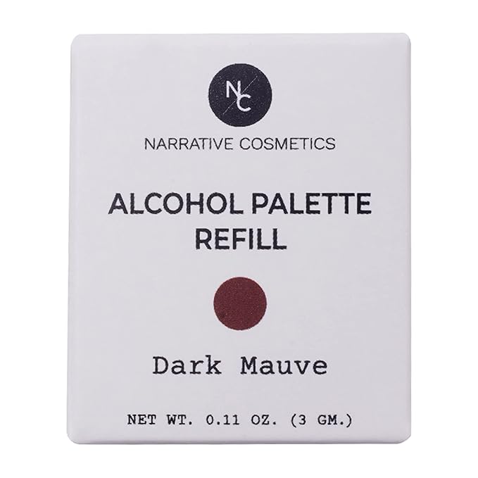 Alcohol Palette Refill Pans - Skin Tones - Dark Mauve