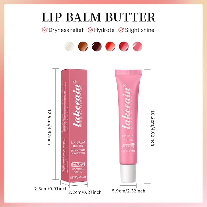Erinde 3 Colors Lip Butter Balm Lips