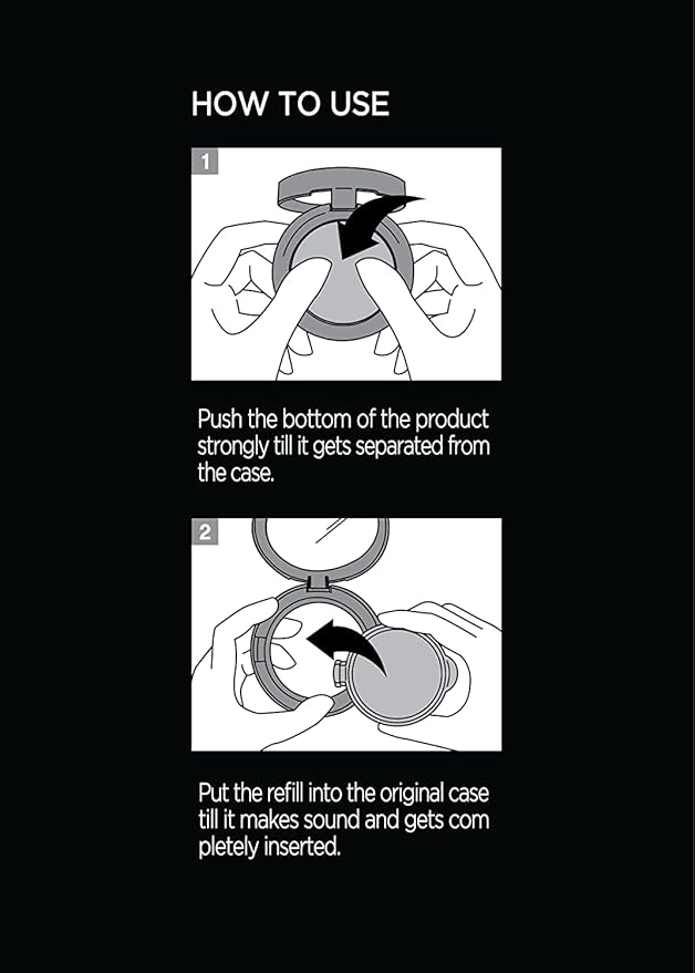 JUNG SAEM MOOL Essential Skin Nuder Cushion 17 Fair Pink 0.49 Fl Oz (Refill Only, SPF 50 Broad Spectrum) | Natural Radiant Finish, Lightweight Hydration, Korean Cushion Foundation