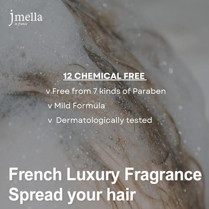 jmella in FRANCE Blooming Peony conditioner 16.9 floz with luxury frangrance- Chemical free- Strawberry leaf extract -4 types of plants oil -17 types of amino acid complex,Hydrolyzed Collagen