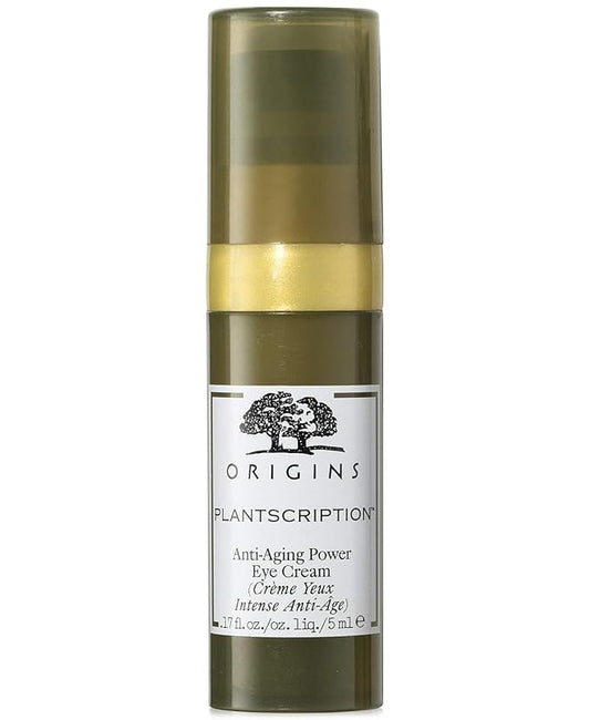 Origins Plantscription Anti-aging Power Eye Cream .17 Fl Oz / 5 Ml NEW (Packaging May Vary)