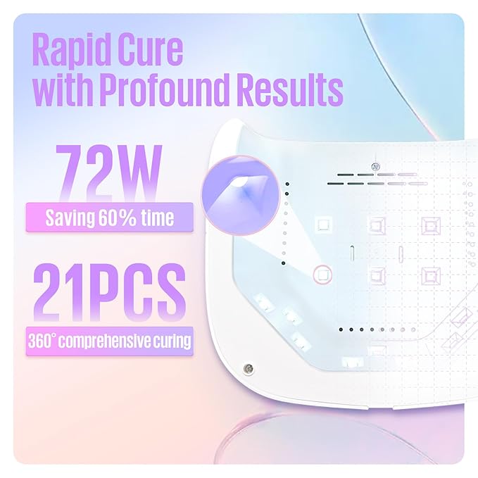 MEFA UV Nail Lamp with