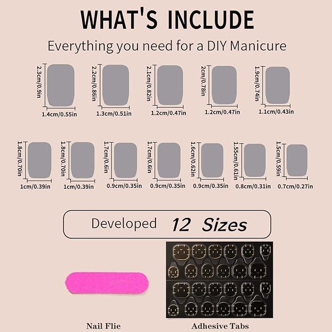 Short Press On Nails Square Fake Nails Leopard Print With Gradient Design Summer False Nails Full Cover Acrylic Nails Artificial Nails Glossy Glue On Nails Stick On Nails For Women 24pcs