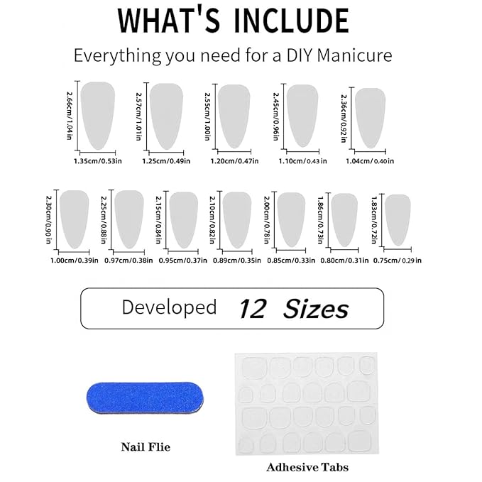 24Pcs Blue French Tip Press on Nails Medium Almond Fake Nails Blue Whale False Nails with 3D Ripple Pearl Glitter Design Full Cover Artificial Glue on Nails Summer Hawaii Stick on Nail for Women DIY