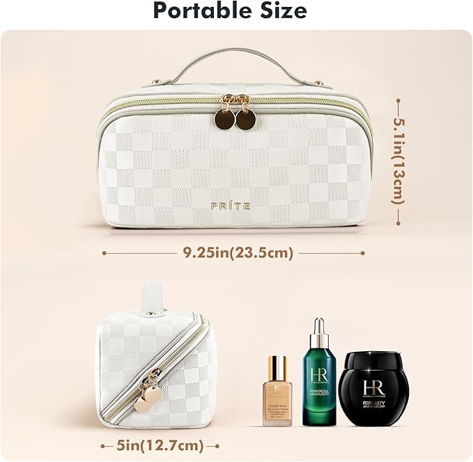 Prite travel cosmetic bag makeup
