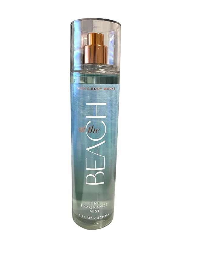 Bath and Body Works Fine Fragrance Mist 8 Ounce At The Beach Full Size Spray