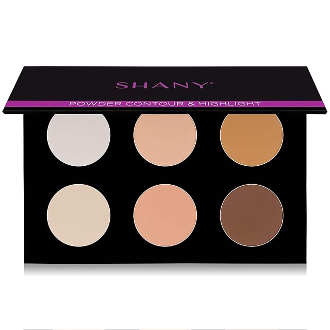 SHANY Powder Contour & Highlighter Sculpting Palette - Layer 3 - Refill for the 6 Layer Mini Masterpiece Collection Makeup Set