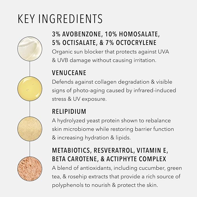 HydroPeptide Solar Defense Body SPF 30, Broad Spectrum, Water Resistant Sunscreen, Hydrates and Soothes, 6 Ounce