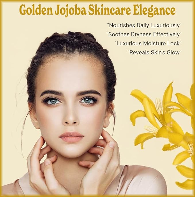 Natural Born Oils Jojoba Oil, 1 Gallon, Organic, Cold-Pressed, Vitamin-Rich, Deep Skin Hydration, Hair Revitalization