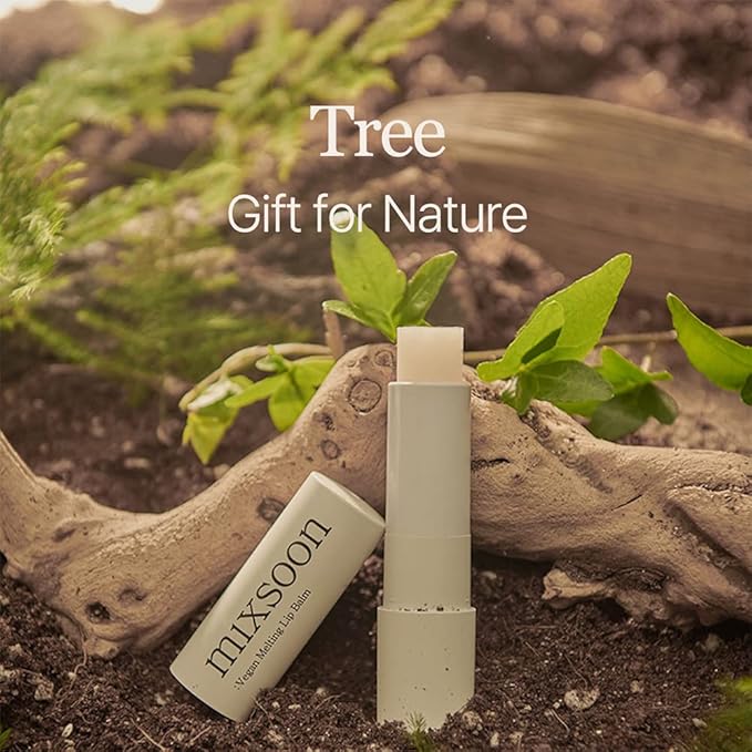 mixsoon Vegan Melting Lip Balm (Dry rose) 0.14 oz / 4.1g