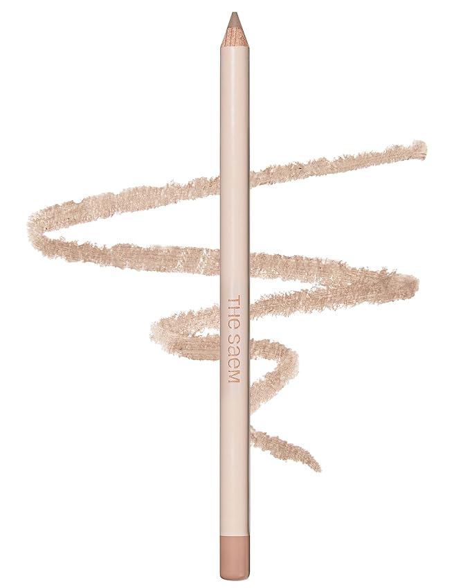 THESAEM Cover Perfection Lip Pencil - Slim, Easy-Blend & Overlip Makeup, Creamy Matte Lip Liner, Long-Lasting with Built-In Sharpener (06 Oat)