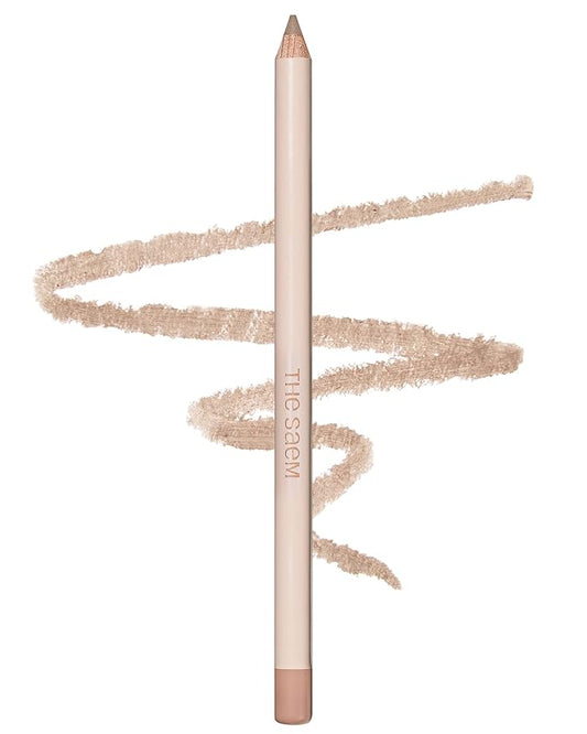 THESAEM Cover Perfection Lip Pencil - Slim, Easy-Blend & Overlip Makeup, Creamy Matte Lip Liner, Long-Lasting with Built-In Sharpener (06 Oat)