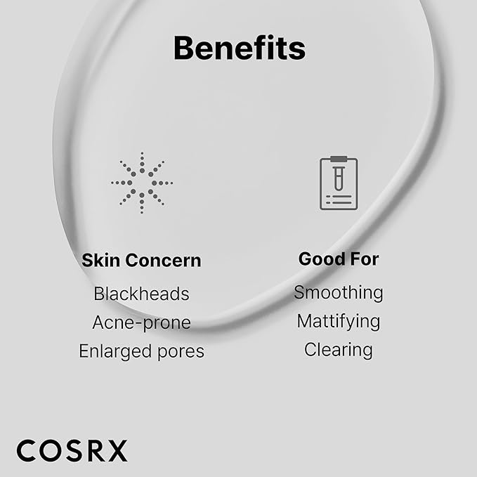 COSRX Niacinamide 2% + BHA 4% Blackhead Exfoliant Toner 3.38 fl.oz / 100ml, Korean Toner, Blackhead Remover, Pore Minimizer for Enlarged Pores, for All Skin Types, Korean Skin Care, Stocking Stuffers