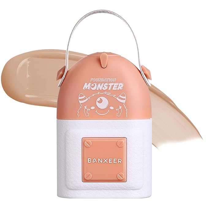 Concealer Moisturizing Gradient Foundation, Lightness Oil Control Long Lasting Waterproof Full Coverage Color Correcting Foundation