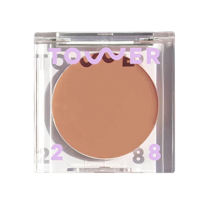 Tower 28 Sculptino Soft-Matte Cream Contour and Bronzer - Clean, Cruelty-Free Face Makeup – Sensitive Skin Safe - Shade: Broad, Fair Light with Neutral Undertones, 0.16 FL Oz / 4.5 mL