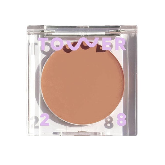 Tower 28 Sculptino Soft-Matte Cream Contour and Bronzer - Clean, Cruelty-Free Face Makeup – Sensitive Skin Safe - Shade: Broad, Fair Light with Neutral Undertones, 0.16 FL Oz / 4.5 mL