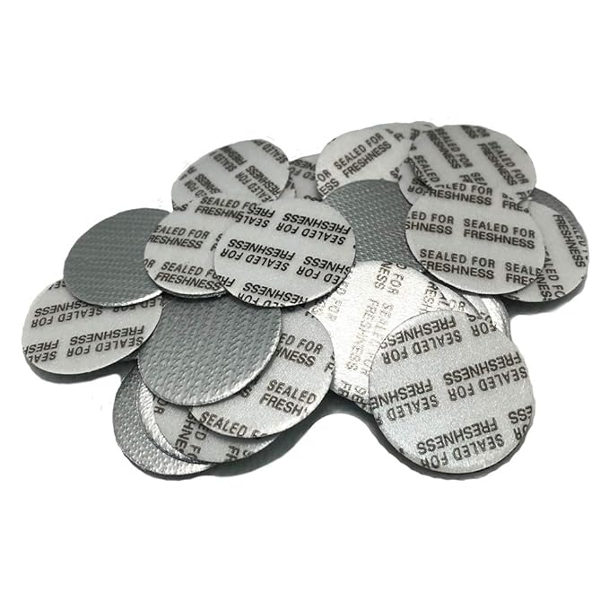 25 PCS Empty White HDPE Bottle 8oz - Cosmo Round Plastic Bottles - 24/410 Neck Black Disc Cap - 24 mm Foil Pressure Seal for Freshness and Leak Prevention - Phthalate Free Use for Safe Cosmetics