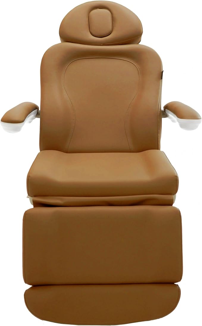 SKINACT Palma Electric Medical Spa Treatment Table (Camel Orange)