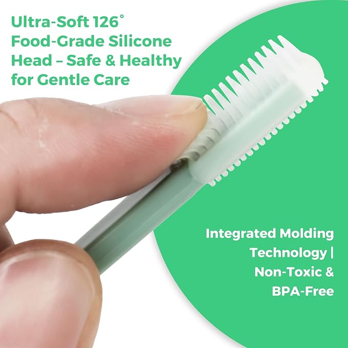 Soft Silicone Eyelid Brush for Sensitive Eyes,Gentle Eyelid Cleanser for Blepharitis,MGD,Dry Eyes Relief,Lid Scrubber for Removes Dirt & Oil,Reusable Eye Cleaning Tool (5pcs)