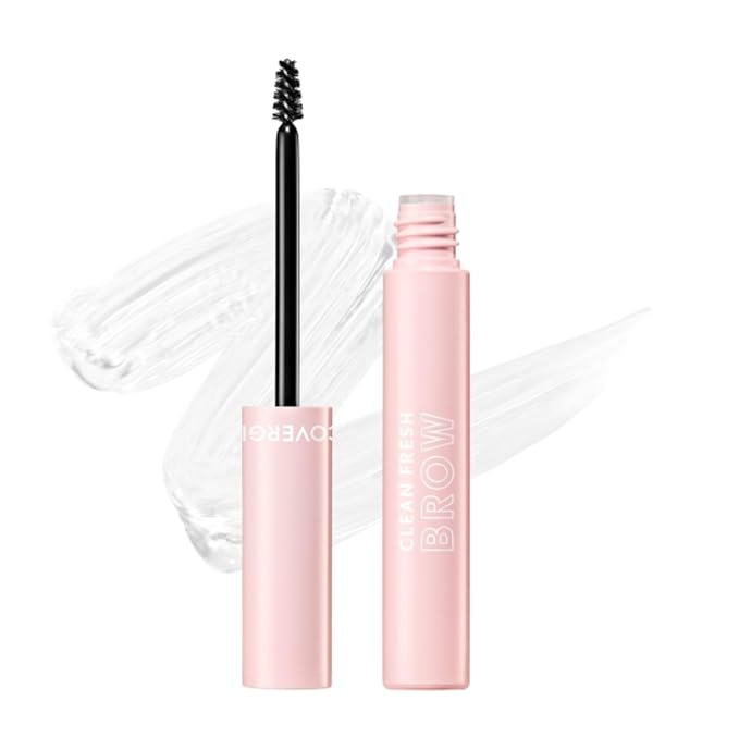 Covergirl Clean Fresh Brow Enhancer, 100 Clear, Gel Wax, Flexible Hold, Non-Sticky, Non-Crunchy, All-Day Wear, Vegan Formula, 0.19oz