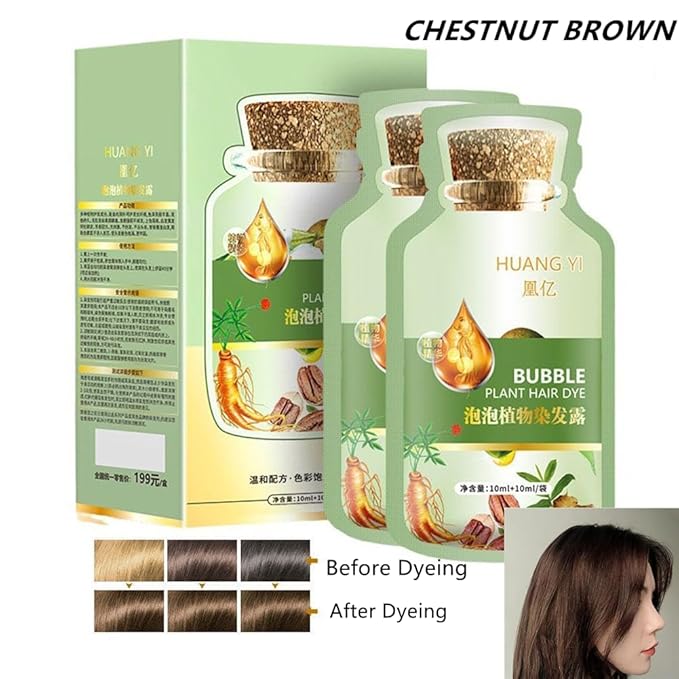 Natural Plant Hair Dye, New