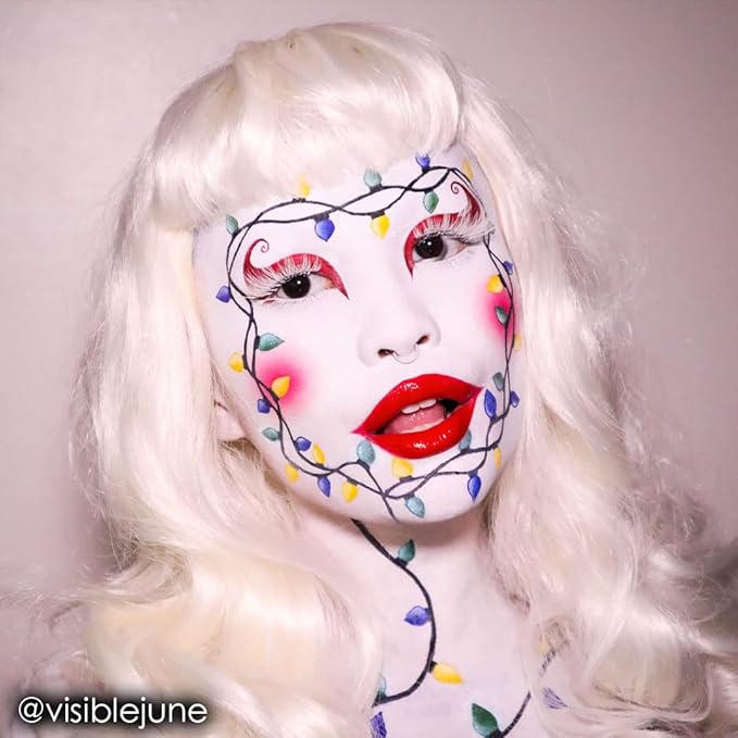 Mehron Makeup CreamBlend Stick | Face Paint, Body Paint, & Foundation Cream Makeup | Perfect for Halloween .75 oz (21 g) (White)